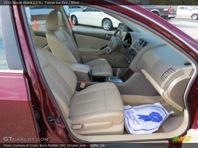 Tuscan Sun Red / Blond 2010 Nissan Altima 2.5 SL