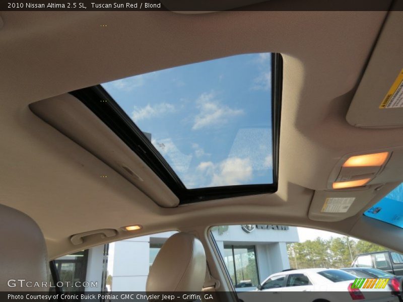 Tuscan Sun Red / Blond 2010 Nissan Altima 2.5 SL