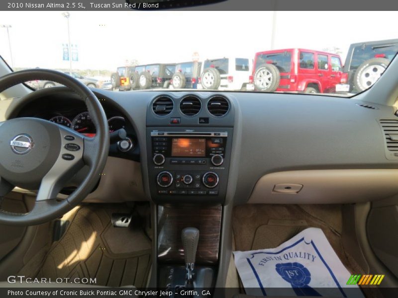 Tuscan Sun Red / Blond 2010 Nissan Altima 2.5 SL