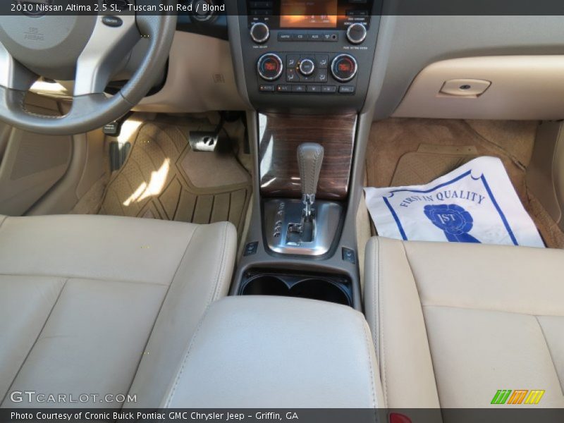 Tuscan Sun Red / Blond 2010 Nissan Altima 2.5 SL