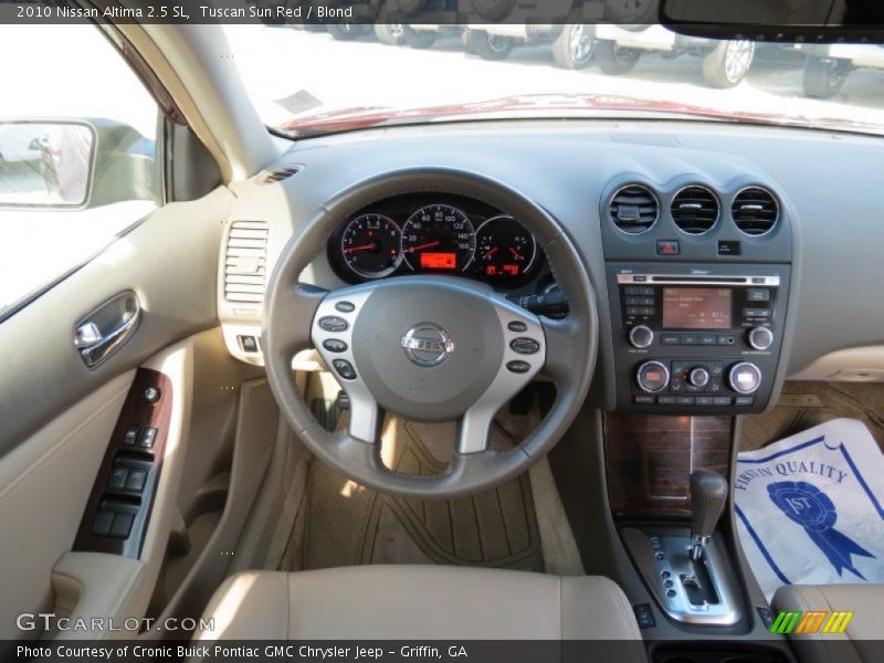 Tuscan Sun Red / Blond 2010 Nissan Altima 2.5 SL