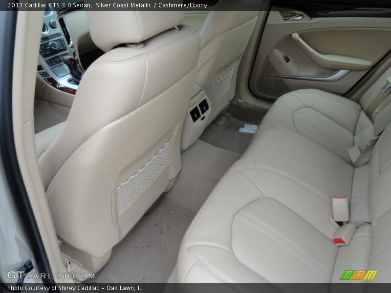 Silver Coast Metallic / Cashmere/Ebony 2013 Cadillac CTS 3.0 Sedan