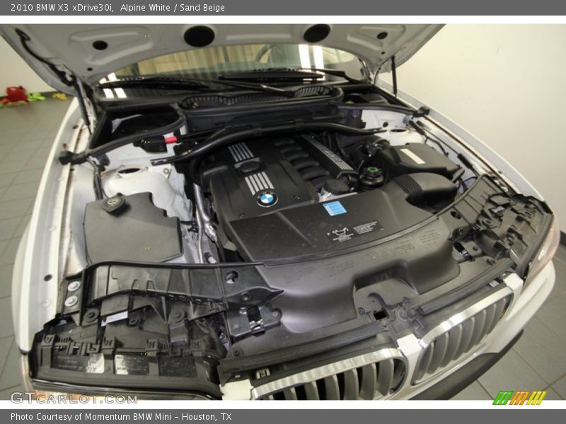 Alpine White / Sand Beige 2010 BMW X3 xDrive30i