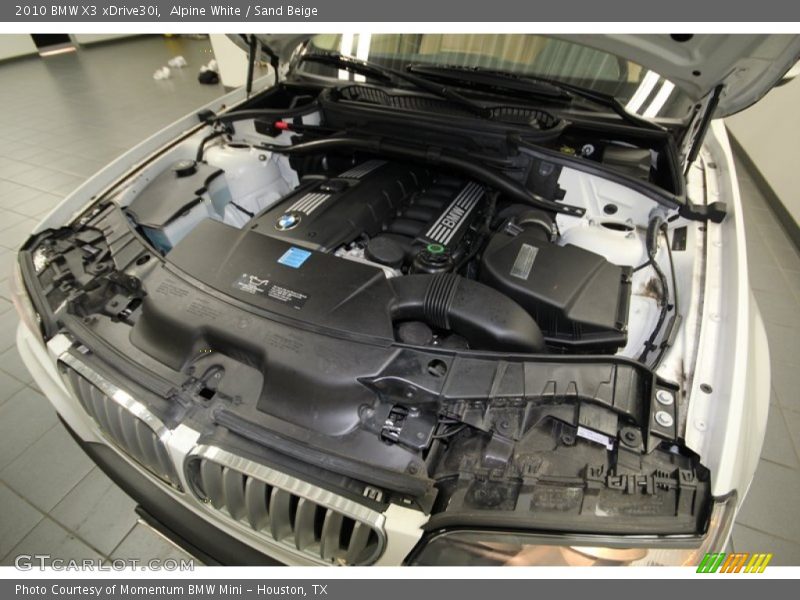Alpine White / Sand Beige 2010 BMW X3 xDrive30i