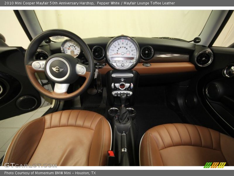 Dashboard of 2010 Cooper Mayfair 50th Anniversary Hardtop