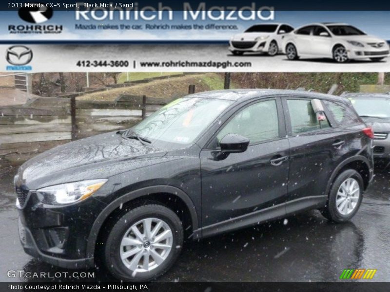 Black Mica / Sand 2013 Mazda CX-5 Sport