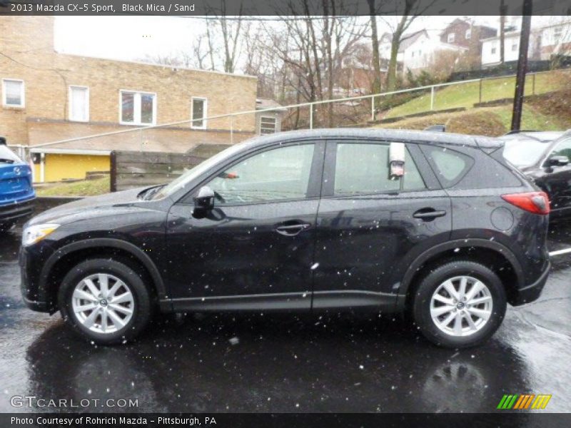 Black Mica / Sand 2013 Mazda CX-5 Sport