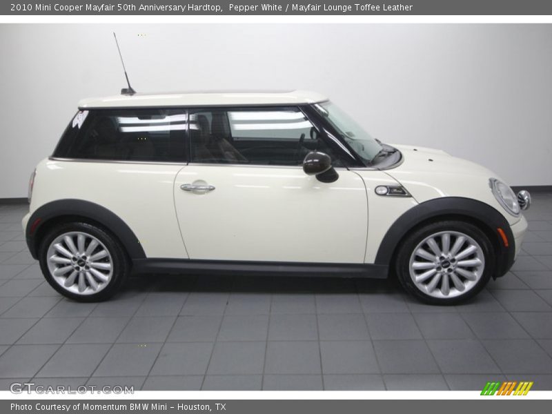  2010 Cooper Mayfair 50th Anniversary Hardtop Pepper White