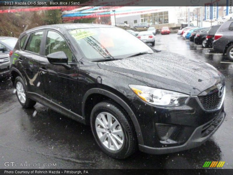 Black Mica / Sand 2013 Mazda CX-5 Sport