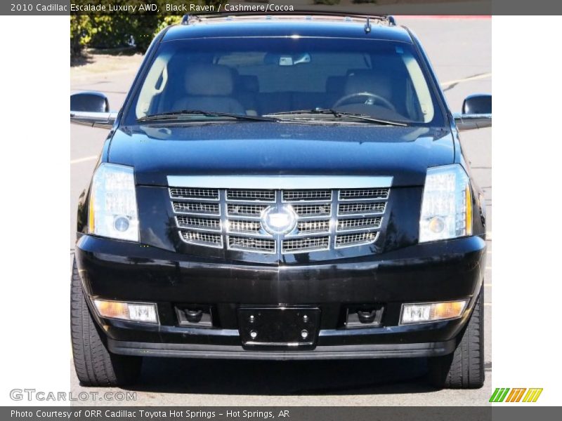 Black Raven / Cashmere/Cocoa 2010 Cadillac Escalade Luxury AWD