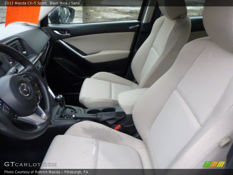 Black Mica / Sand 2013 Mazda CX-5 Sport