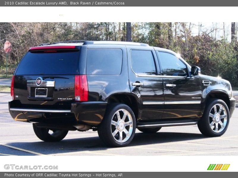 Black Raven / Cashmere/Cocoa 2010 Cadillac Escalade Luxury AWD