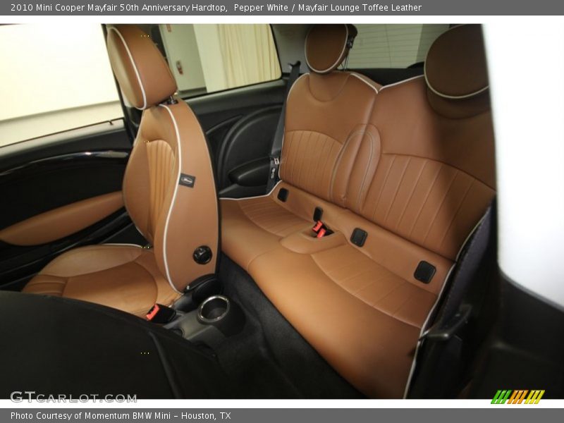 Rear Seat of 2010 Cooper Mayfair 50th Anniversary Hardtop