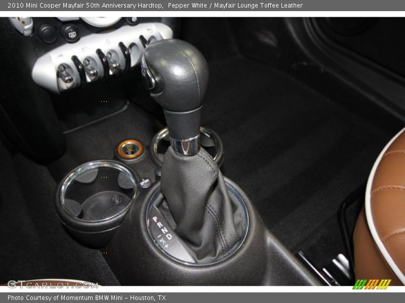  2010 Cooper Mayfair 50th Anniversary Hardtop 6 Speed Steptronic Automatic Shifter