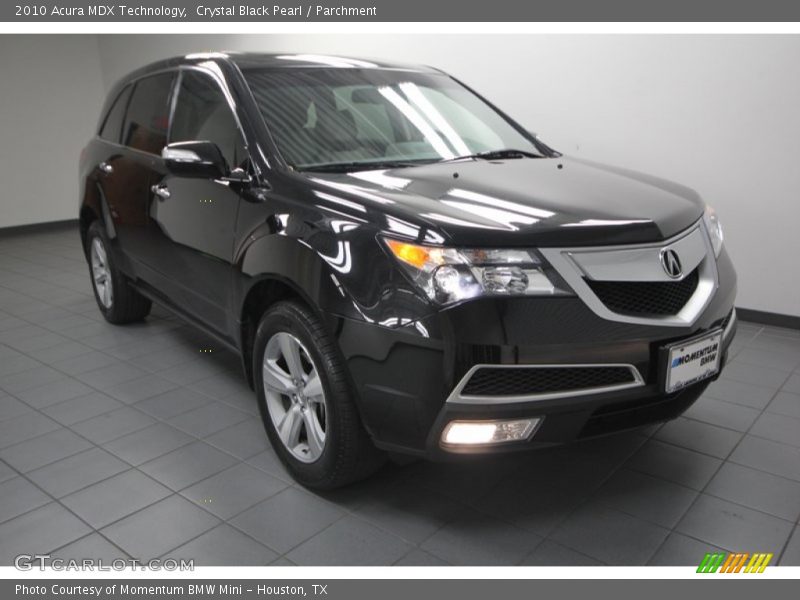 Crystal Black Pearl / Parchment 2010 Acura MDX Technology