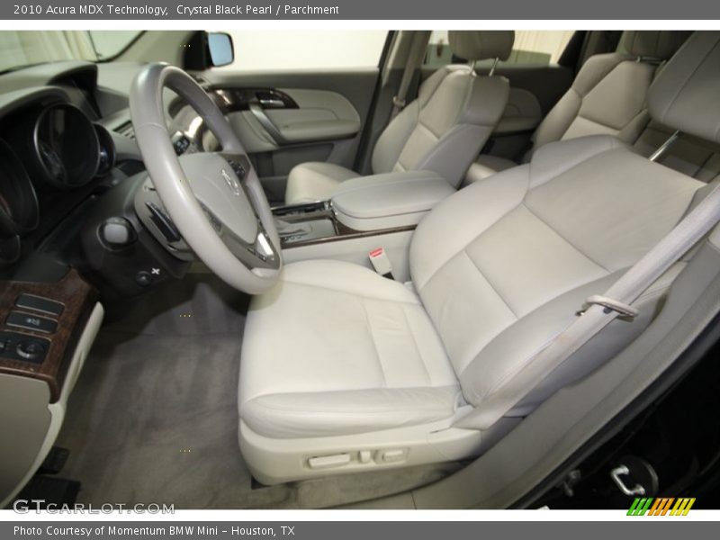 Crystal Black Pearl / Parchment 2010 Acura MDX Technology