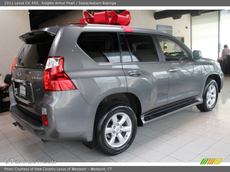Knights Armor Pearl / Sepia/Auburn Bubinga 2011 Lexus GX 460