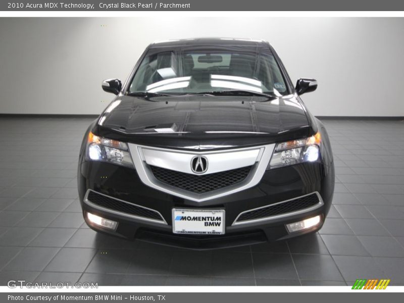 Crystal Black Pearl / Parchment 2010 Acura MDX Technology