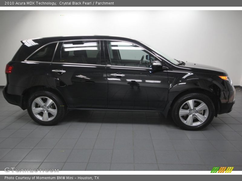 Crystal Black Pearl / Parchment 2010 Acura MDX Technology