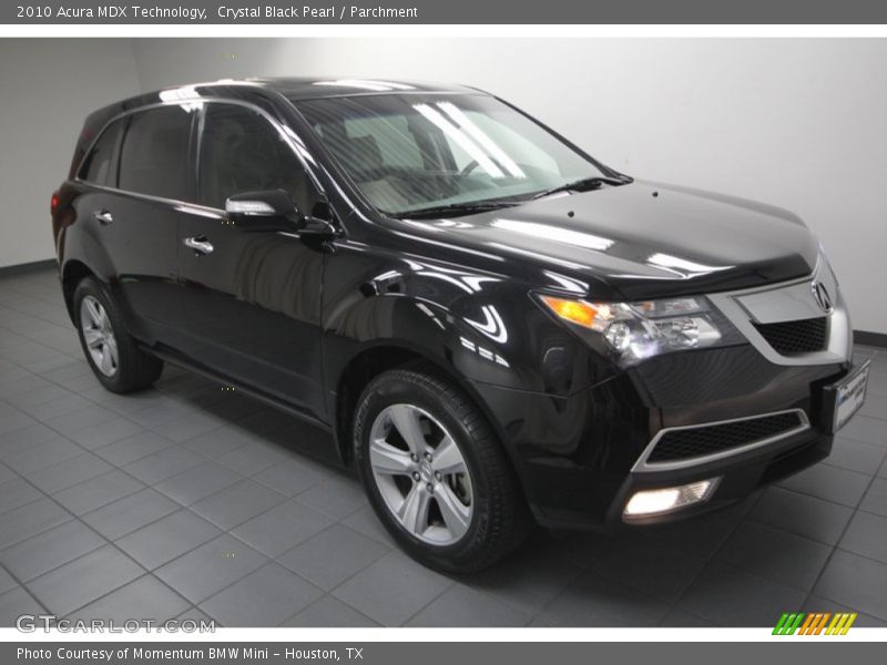 Crystal Black Pearl / Parchment 2010 Acura MDX Technology