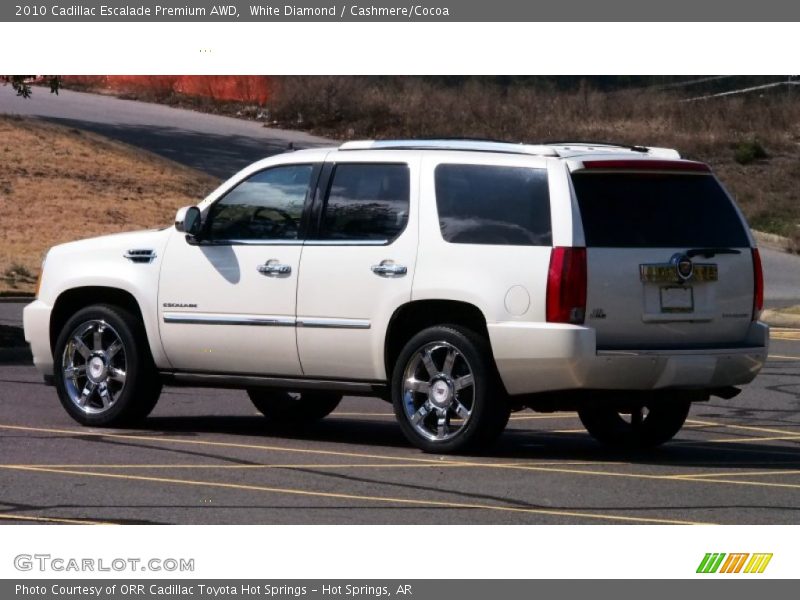 White Diamond / Cashmere/Cocoa 2010 Cadillac Escalade Premium AWD