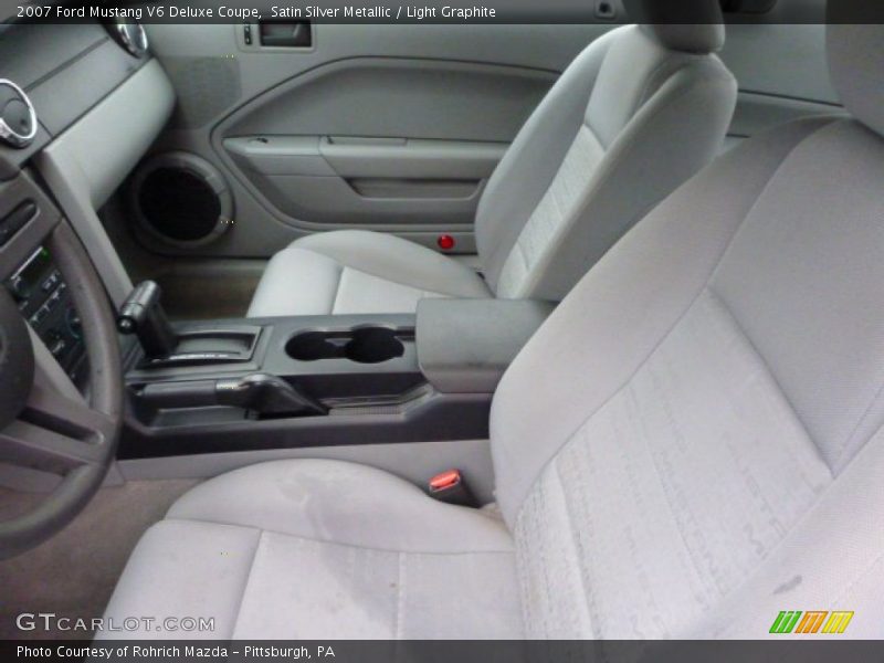Front Seat of 2007 Mustang V6 Deluxe Coupe
