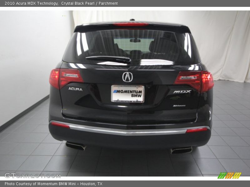 Crystal Black Pearl / Parchment 2010 Acura MDX Technology
