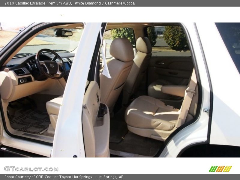 White Diamond / Cashmere/Cocoa 2010 Cadillac Escalade Premium AWD
