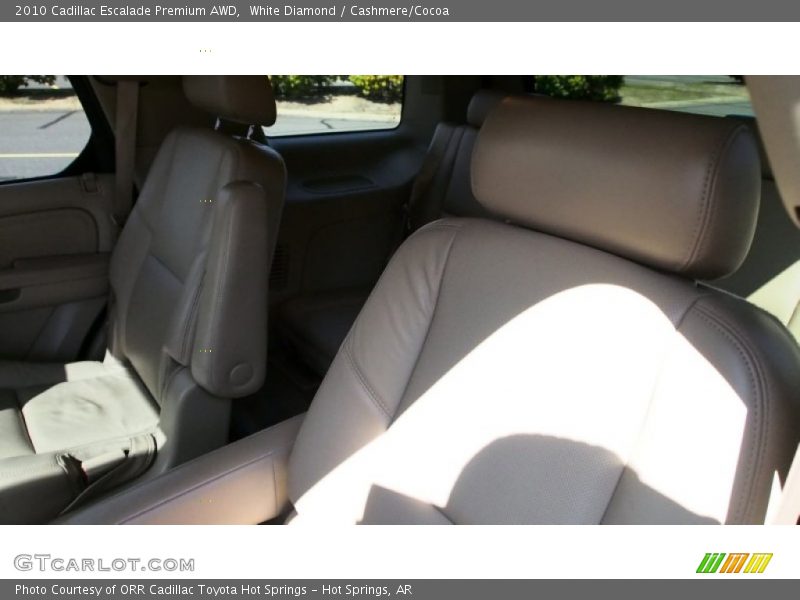 White Diamond / Cashmere/Cocoa 2010 Cadillac Escalade Premium AWD