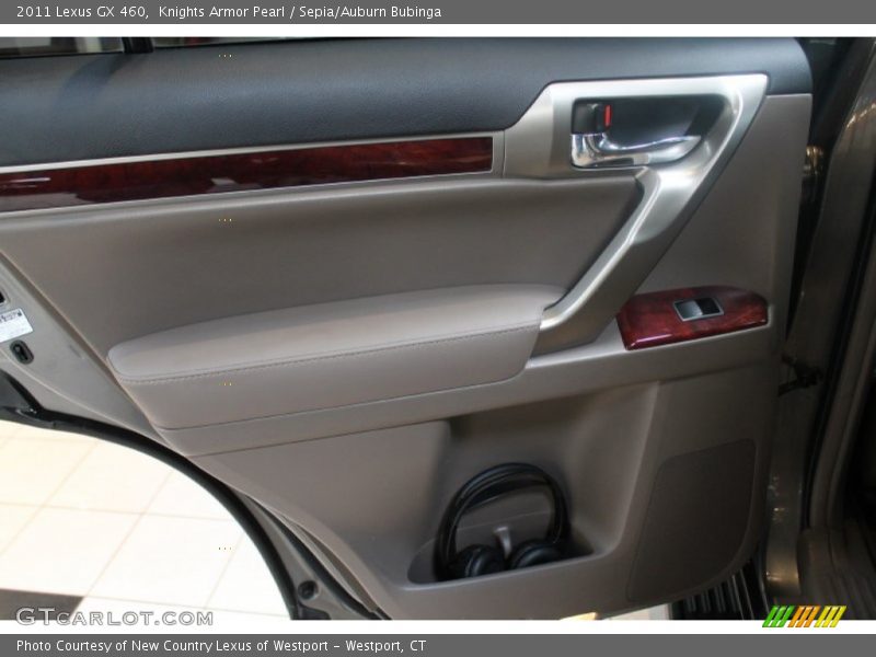 Knights Armor Pearl / Sepia/Auburn Bubinga 2011 Lexus GX 460