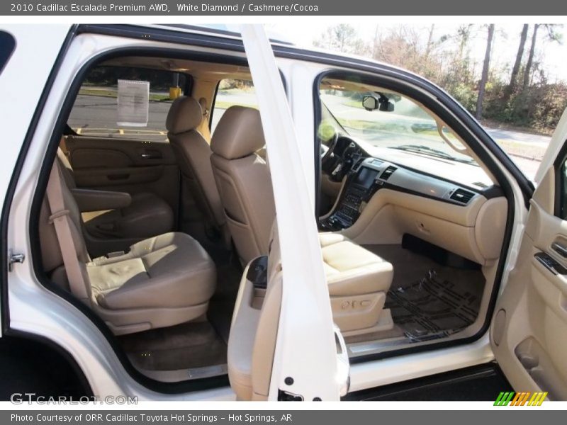 White Diamond / Cashmere/Cocoa 2010 Cadillac Escalade Premium AWD