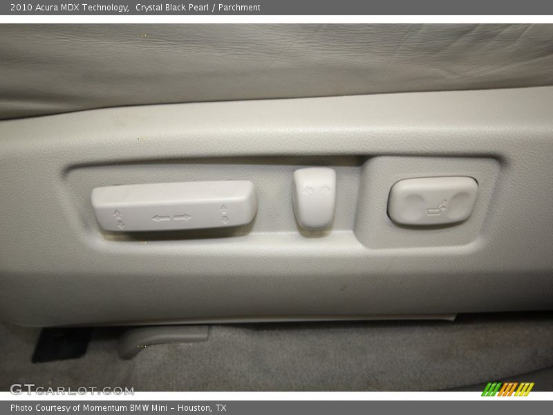 Crystal Black Pearl / Parchment 2010 Acura MDX Technology