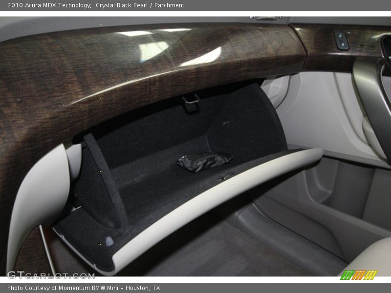 Crystal Black Pearl / Parchment 2010 Acura MDX Technology
