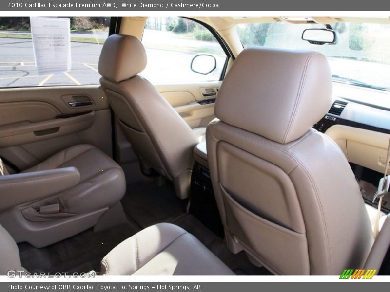 White Diamond / Cashmere/Cocoa 2010 Cadillac Escalade Premium AWD