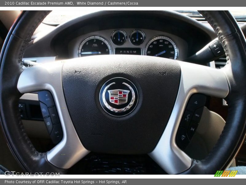 White Diamond / Cashmere/Cocoa 2010 Cadillac Escalade Premium AWD