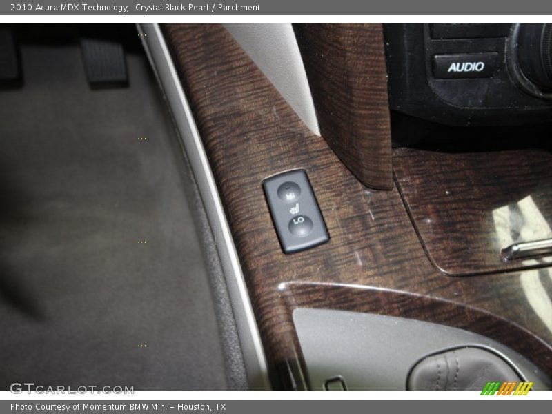 Crystal Black Pearl / Parchment 2010 Acura MDX Technology