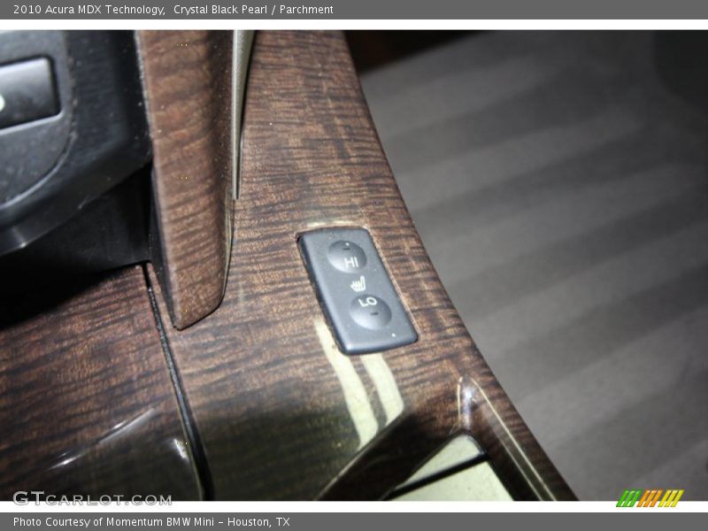 Crystal Black Pearl / Parchment 2010 Acura MDX Technology