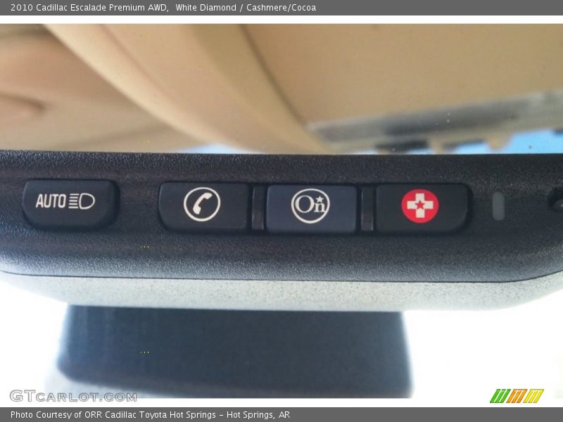 White Diamond / Cashmere/Cocoa 2010 Cadillac Escalade Premium AWD