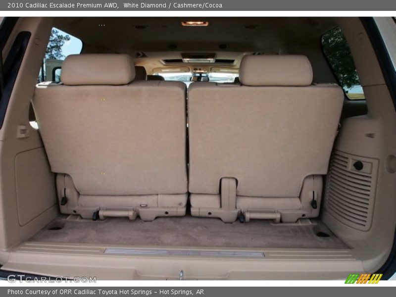 White Diamond / Cashmere/Cocoa 2010 Cadillac Escalade Premium AWD