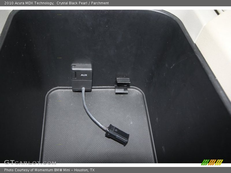 Crystal Black Pearl / Parchment 2010 Acura MDX Technology