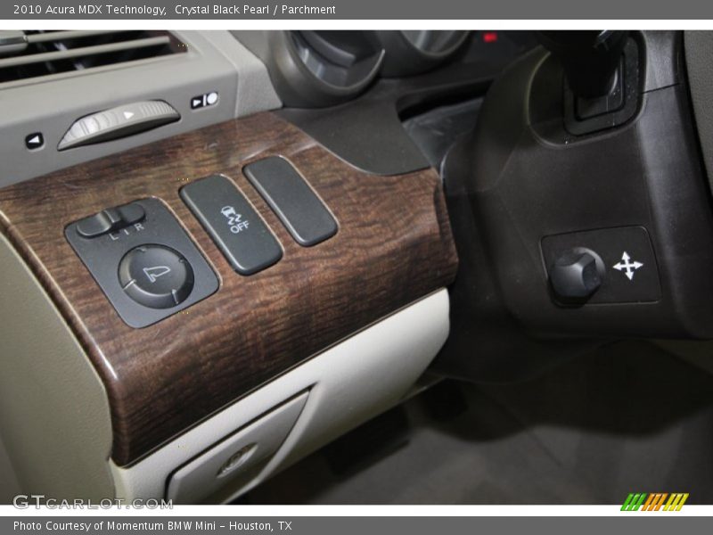 Crystal Black Pearl / Parchment 2010 Acura MDX Technology