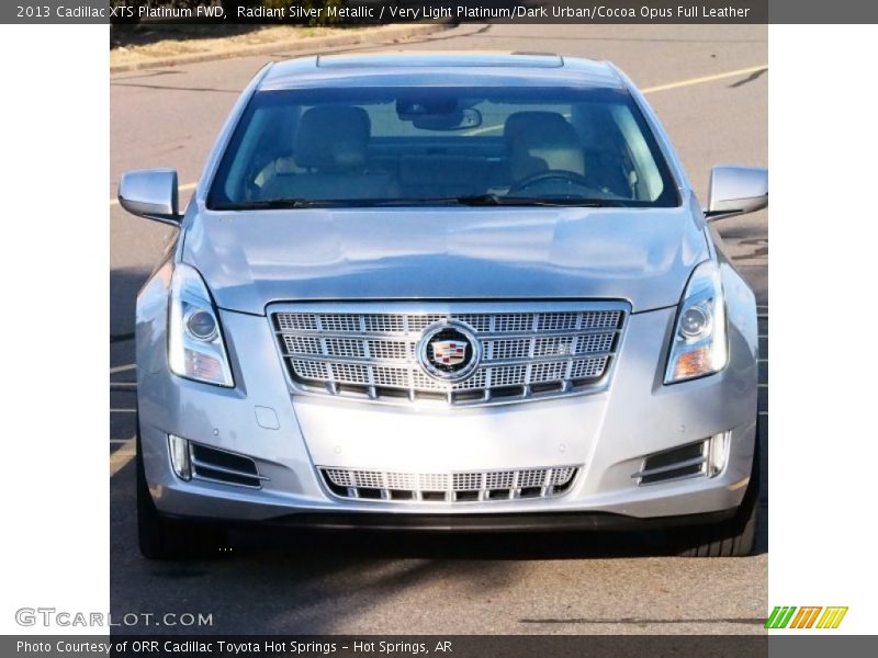Radiant Silver Metallic / Very Light Platinum/Dark Urban/Cocoa Opus Full Leather 2013 Cadillac XTS Platinum FWD
