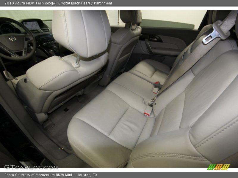Crystal Black Pearl / Parchment 2010 Acura MDX Technology