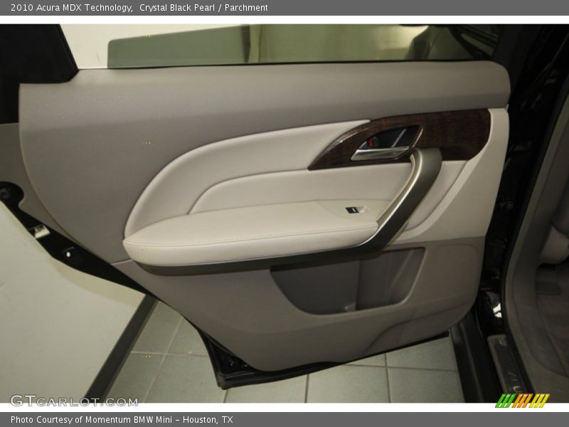 Crystal Black Pearl / Parchment 2010 Acura MDX Technology
