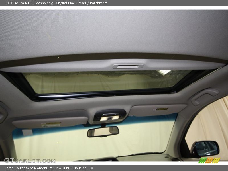 Crystal Black Pearl / Parchment 2010 Acura MDX Technology