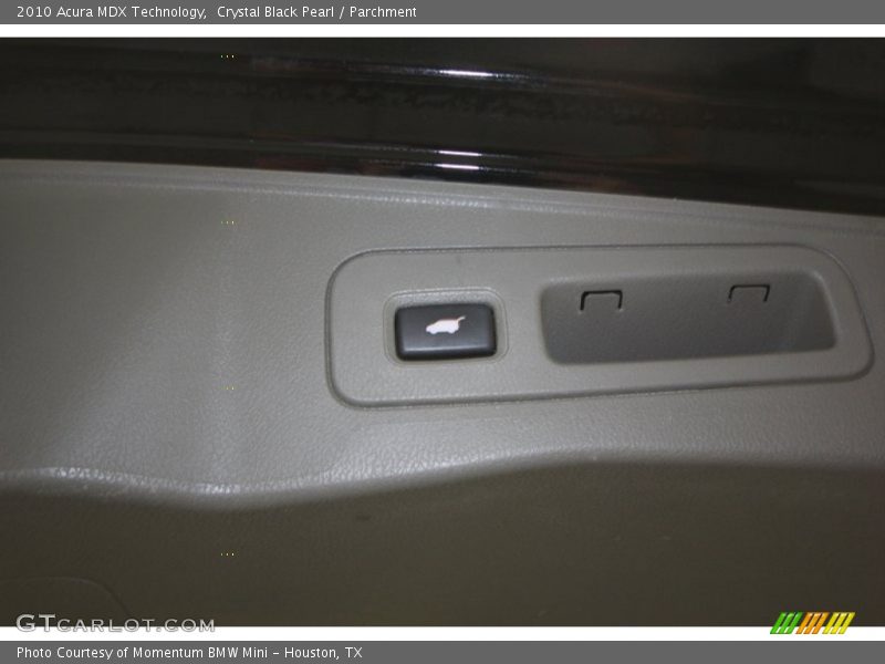 Crystal Black Pearl / Parchment 2010 Acura MDX Technology