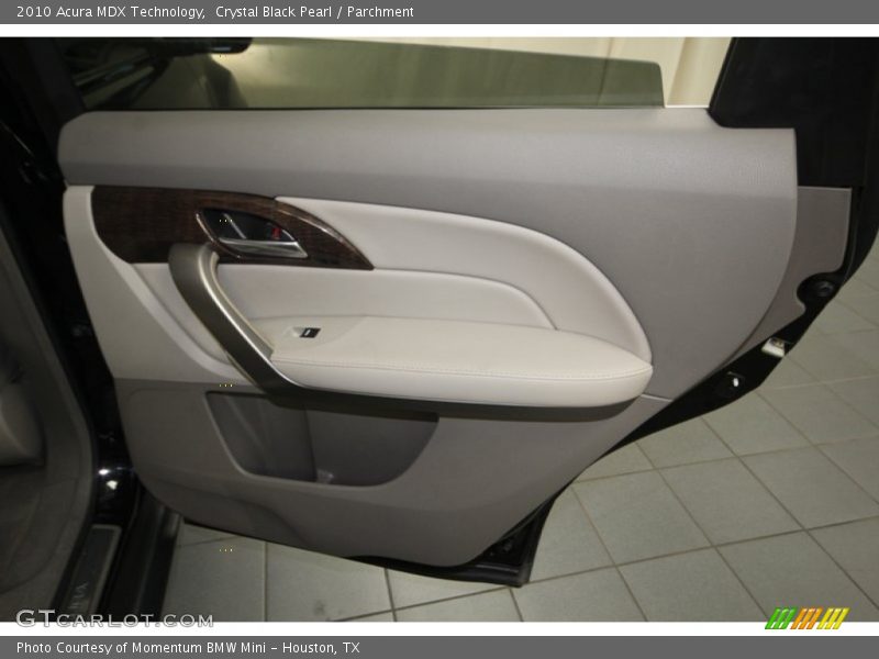 Crystal Black Pearl / Parchment 2010 Acura MDX Technology