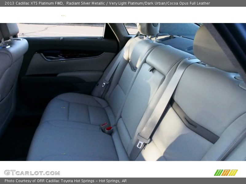 Radiant Silver Metallic / Very Light Platinum/Dark Urban/Cocoa Opus Full Leather 2013 Cadillac XTS Platinum FWD