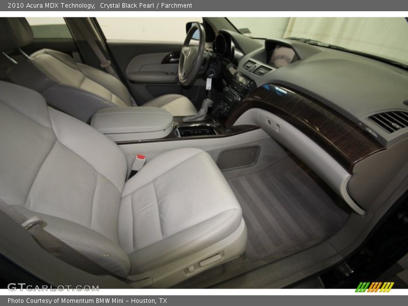 Crystal Black Pearl / Parchment 2010 Acura MDX Technology
