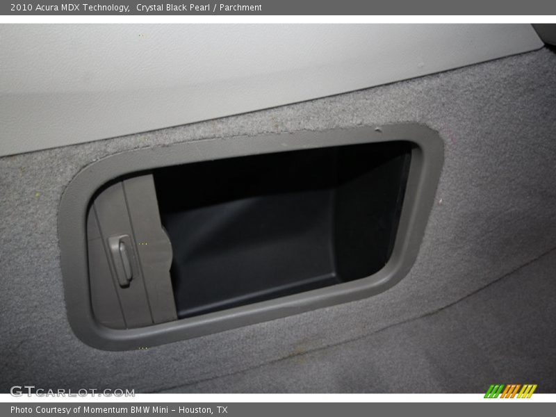 Crystal Black Pearl / Parchment 2010 Acura MDX Technology